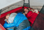 Schlafengang des kühlen Wetters des Polyester-190T isolierte kampierender schlafenauflage für das Wandern