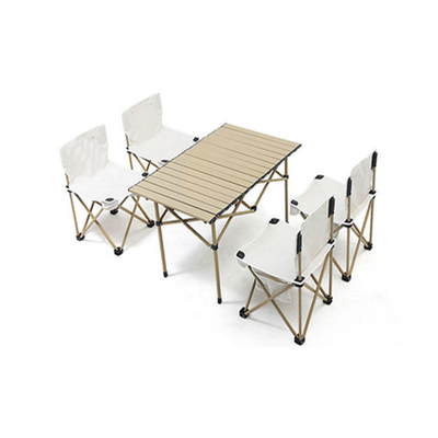 Kundenspezifischer Logo Picnic Collapsible Folding Camping-Tabellen-Stuhl eingestellt für Tätigkeit im Freien