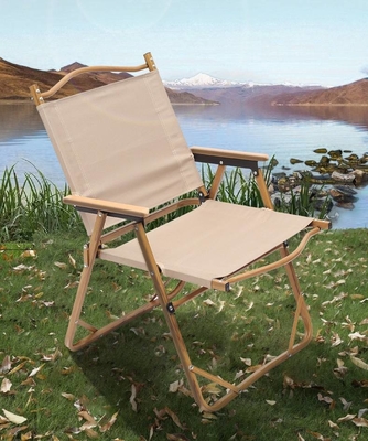 55cm kampierender Stuhl-Freizeit-Kermit Aluminum Folding Beach With-Rucksack im Freien